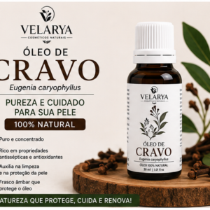 Óleo de Cravo 30 ml 100% Natural e Vegano